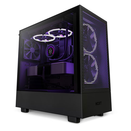NZXT H5 (2023) Flow Edition ATX Mid Tower Black Case NZXT H5 (2023) Flow Edition ATX Mid Tower Black Case
