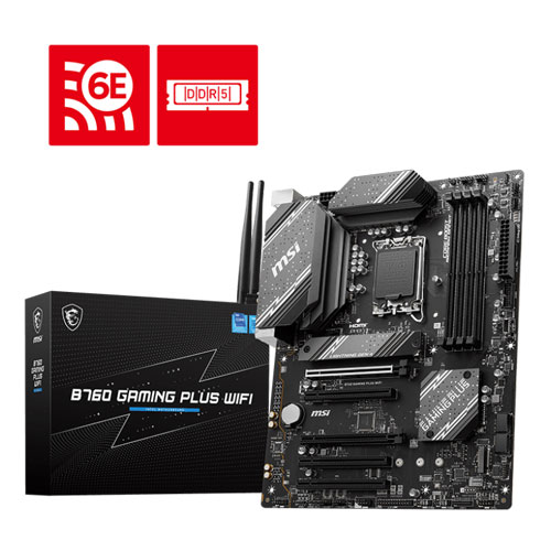 MSI B760 Gaming Plus (Wi-Fi) DDR5 Motherboard