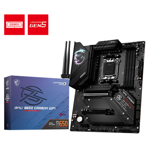 MSI MPG B650 Gaming Carbon (Wi-Fi) DDR5 Motherboard