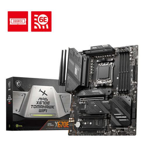 MSI MAG X670E Tomahawk (WIFI) DDR5 Motherboard
