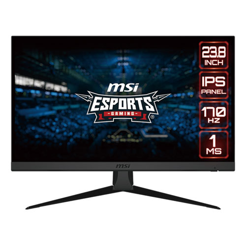 MSI G2422 23.8′ Inch 170Hz 1ms AMD FreeSync FHD IPS Ultra Slim E-Sports Gaming Monitor MSI G2422 23.8' Inch 170Hz 1ms AMD FreeSync FHD IPS Ultra Slim E-Sports Gaming Monitor
