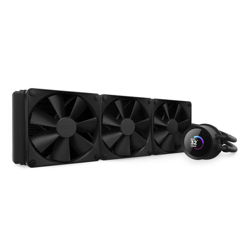 NZXT Kraken 360 (360mm) CPU Liquid Cooler With LCD Display Black NZXT Kraken 360 (360mm) CPU Liquid Cooler With LCD Display Black