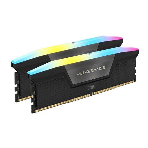 CORSAIR VENGEANCE RGB 32GB (2X16) DDR5 DRAM 5200MHZ MEMORY CORSAIR VENGEANCE RGB 32GB (2X16) DDR5 DRAM 5200MHZ MEMORY