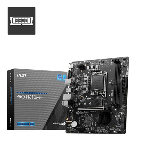 MSI H610M-E Pro DDR5 Motherboard