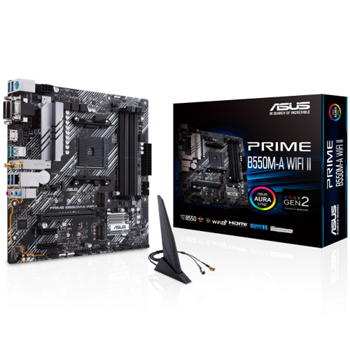 Asus Prime-B550M-A (Wi-Fi) II DDR4 Motherboard