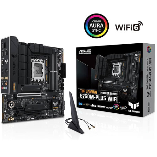 Asus TUF Gaming B760M-Plus (WIFI) DDR5 Motherboard Asus TUF Gaming B760M-Plus (WIFI) DDR5 Motherboard