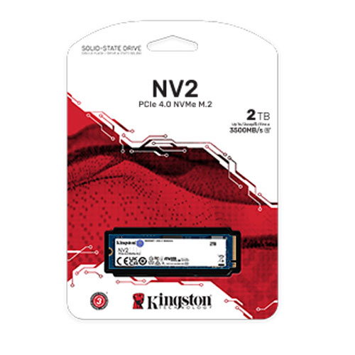 KINGSTON NV2 2TB PCIE 4.0 NVME M.2 Solid State Drive ( 3 YEARS WARRANTY ) KINGSTON NV2 2TB PCIE 4.0 NVME M.2 Solid State Drive ( 3 YEARS WARRANTY )