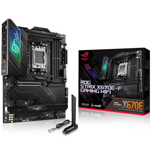 ASUS ROG X670E-F Gaming WI-FI DDR5 Motherboard (3 YEARS WARRANTY) ASUS ROG X670E-F Gaming WI-FI DDR5 Motherboard (3 YEARS WARRANTY)
