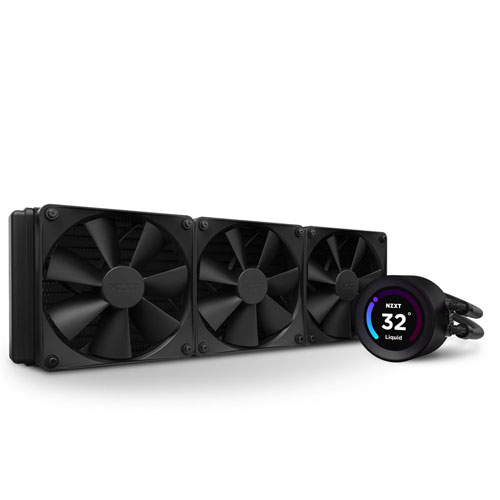 NZXT Kraken Elite 360 (360mm) RGB CPU Liquid Cooler With LCD Display Black ( 3 YEARS WARRANTY ) NZXT Kraken Elite 360 (360mm) RGB CPU Liquid Cooler With LCD Display Black ( 3 YEARS WARRANTY )