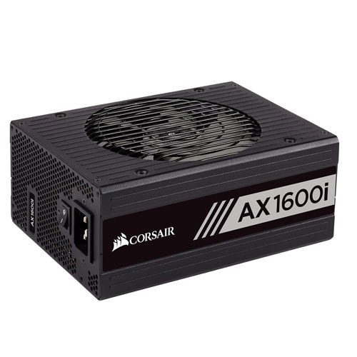 Corsair AX1600I – 1600 WATT 80 Plus Titanium Certified Fully Modular Power Supply ( 3 YEARS WARRANTY )