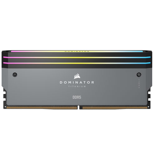 Corsair Dominator Titanium RGB 64GB (2X32GB) DDR5 6000MHz Amd Expo & Intel XMP Memory ( 3 YEARS WARRANTY ) Corsair Dominator Titanium RGB 64GB (2X32GB) DDR5 6000MHz Amd Expo & Intel XMP Memory ( 3 YEARS WARRANTY )