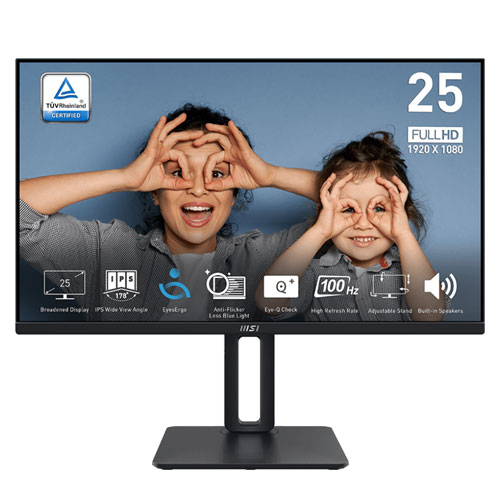 MSI Pro MP251P 24.5″ Inch 100Hz 1ms FHD Ultra Slim Frameless Monitor With Adjustatble Stand (3 YEARS WARRANTY) MSI Pro MP251P 24.5" Inch 100Hz 1ms FHD Ultra Slim Frameless Monitor With Adjustatble Stand (3 YEARS WARRANTY)