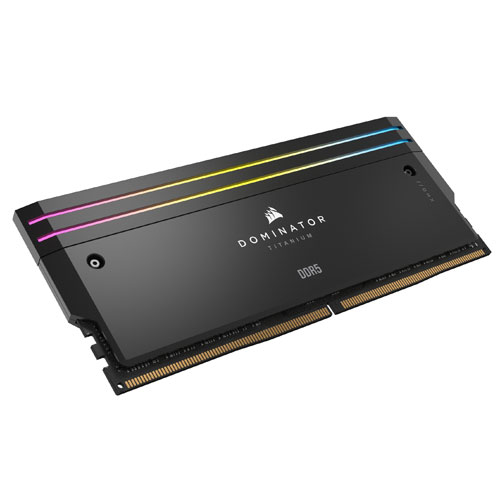 Corsair Dominator Titanium RGB 64GB (2X32GB) DDR5 6400MHz Intel Xmp Memory ( 3 YEARS WARRANTY ) Corsair Dominator Titanium RGB 64GB (2X32GB) DDR5 6400MHz Intel Xmp Memory ( 3 YEARS WARRANTY )