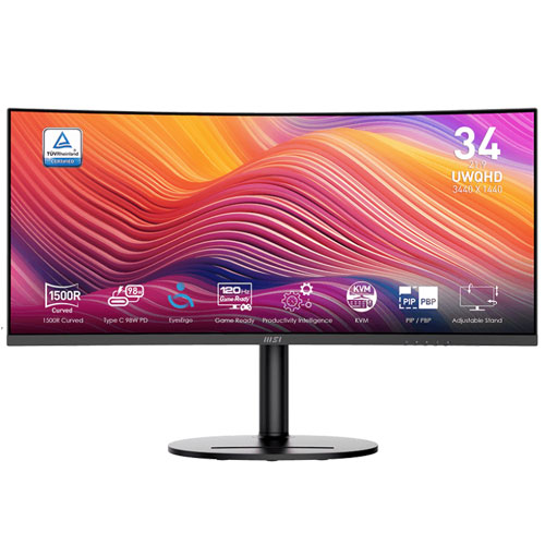 MSI Modern MD342CQP 34′ Inch UWQHD (3440 X 1440) 120Hz Business & Productivity Monitor ( 3 Years Warranty) MSI Modern MD342CQP 34' Inch UWQHD (3440 X 1440) 120Hz Business & Productivity Monitor ( 3 Years Warranty)