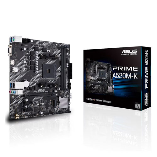 Asus Prime A520M-K (DDR4) Micro ATX Motherboard Asus Prime A520M-K (DDR4) Micro ATX Motherboard