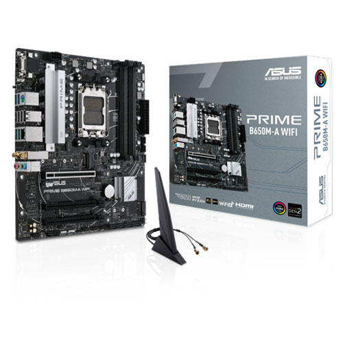 Asus Prime B650M-A (Wi-Fi) DDR5 Motherboard ( 3 YEARS WARRANTY ) Asus Prime B650M-A (Wi-Fi) DDR5 Motherboard ( 3 YEARS WARRANTY )