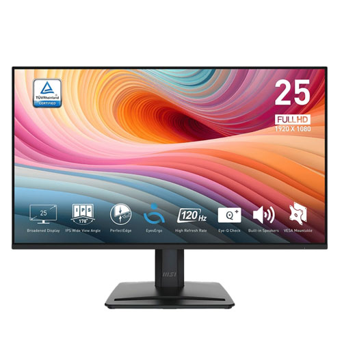 MSI Pro MP251 E2 24.5″ Inch 120Hz 1ms FHD Ultra Slim Frameless Monitor (3 YEARS WARRANTY) MSI Pro MP251 E2 24.5" Inch 120Hz 1ms FHD Ultra Slim Frameless Monitor (3 YEARS WARRANTY)