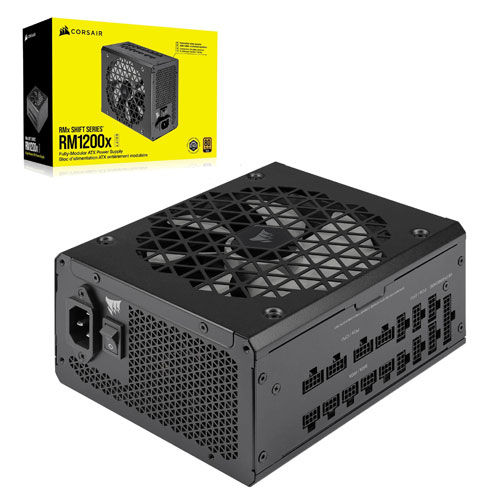 Corsair RM1200x SHIFTE – 1200 WATT 80 Plus Gold Certified Fully Modular Power Supply ( 3 YEARS WARRANTY ) Corsair RM1200x SHIFTE – 1200 WATT 80 Plus Gold Certified Fully Modular Power Supply ( 3 YEARS WARRANTY )